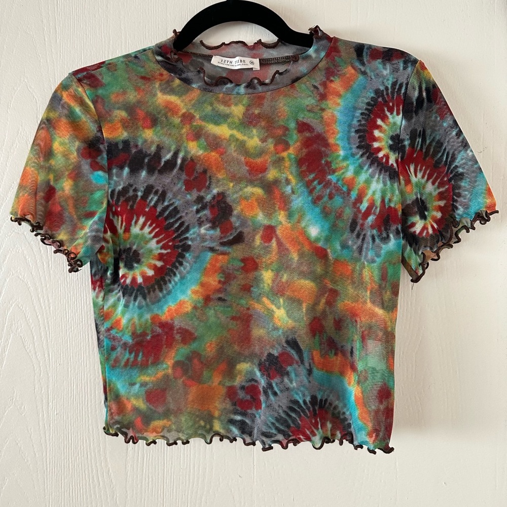12th Tribe tie dye t shirt - size S /